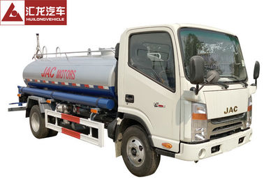 Water Bowser Water Tank Truck Anticorrosion Rust Protection With JAC Chassis