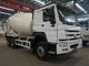6*4 10m3 Mobile HOWO Concrete Mixer Truck Machine For Construction Works